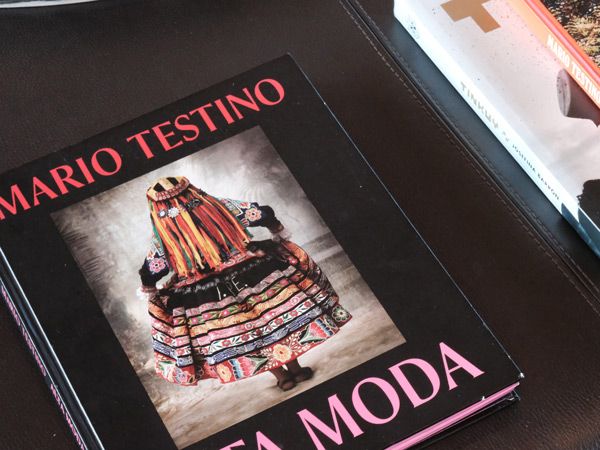 the work of fashion photographer Mario Testino