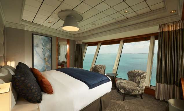 the three-bedroom Garden Villa onboard NCL Norwegian Dawn