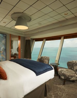 the three-bedroom Garden Villa onboard NCL Norwegian Dawn