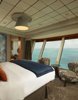 the three-bedroom Garden Villa onboard NCL Norwegian Dawn