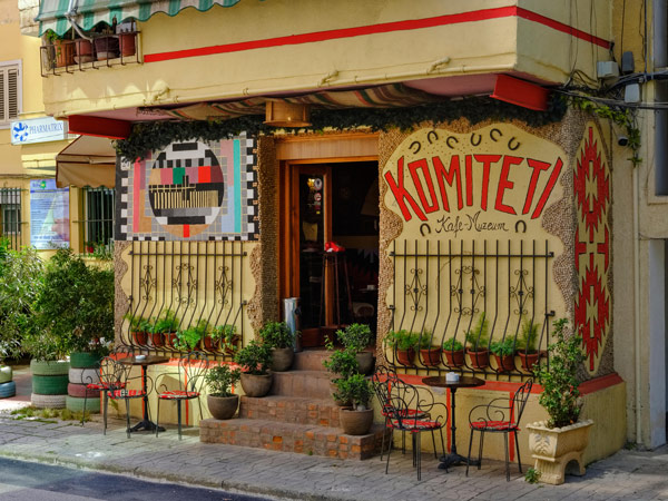 the Komiteti Kafe Muzeum in Tirana