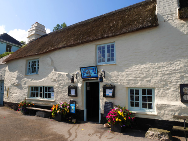 Pandora Inn, Mylor, Cornwall exterior