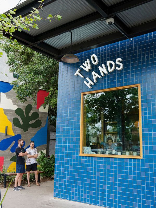 the Two Hands cafe in Austin