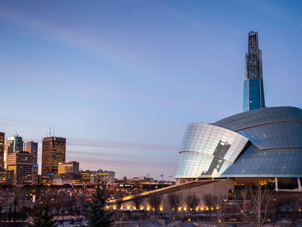 the Canadian Museum for Human Rights