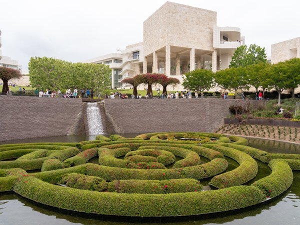 the Central Garden in Getty Center, Los Angeles