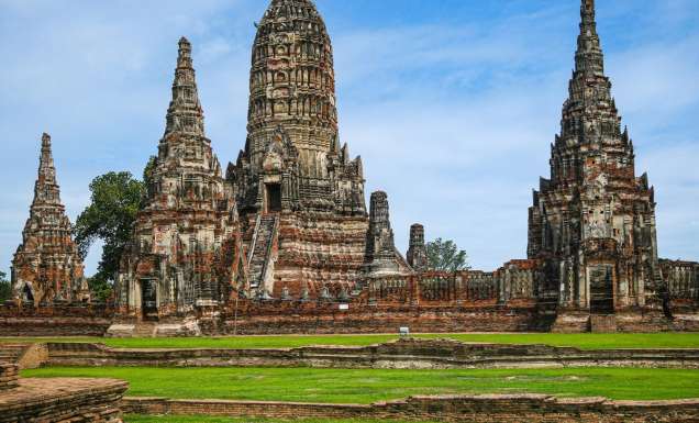 Wat Phra Si Sanphet in Ayutthaya, Thailand