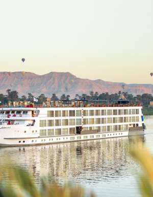 the Uniworld Boutique River Cruises sailing across Egypt and the Nile