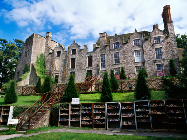 the Hay Castle Honesty Bookshop