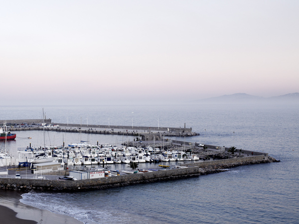a marina in the Basque Country