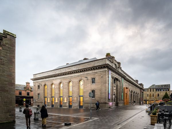 the exterior of Perth Museum