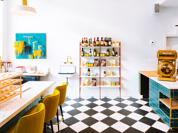 Tortello Interior in Chicago
