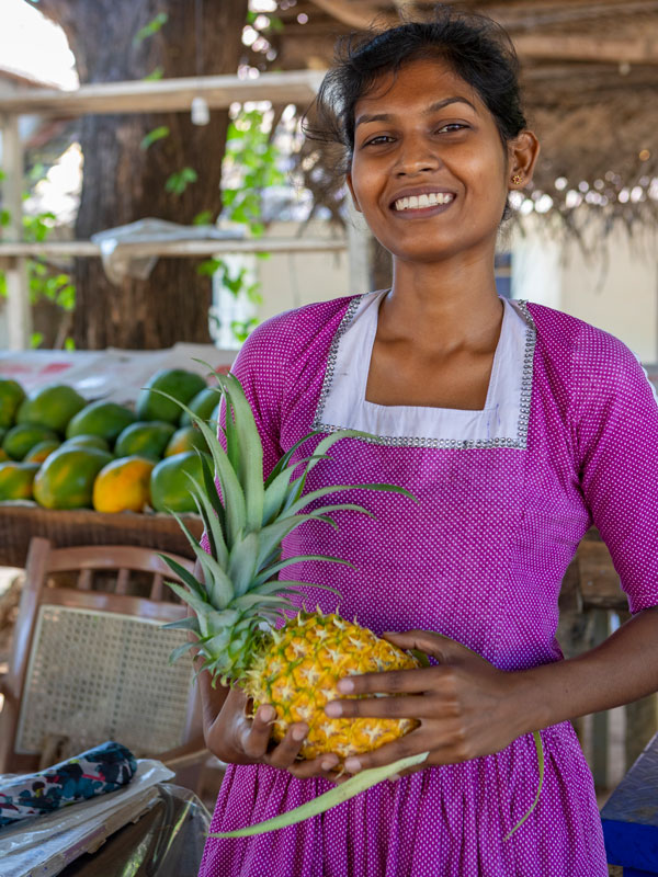 a roadside fruit vendor