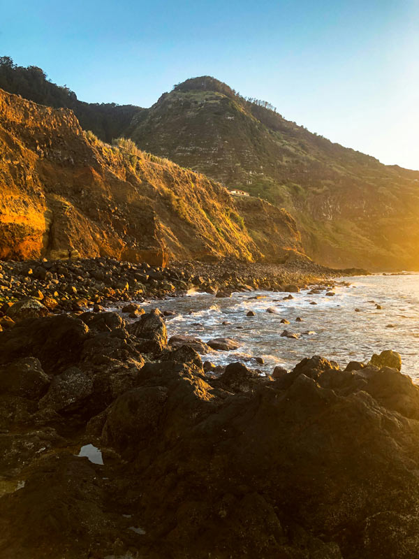Beach in Madeira
