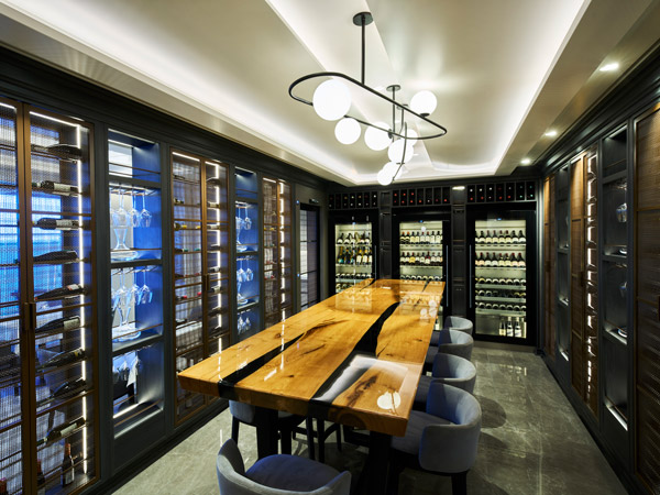 the dining interior at Anthology, Explora I