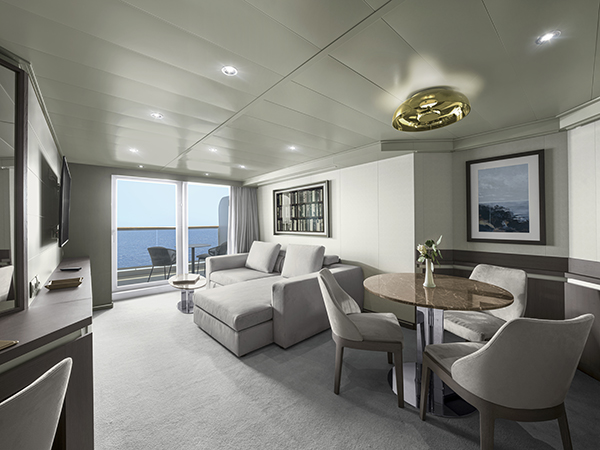 the Grand Penthouse aboard EXPLORA I