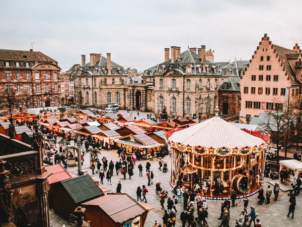 Strasbourg Christmas Market in France