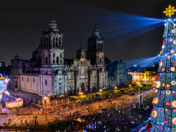 The Zócalo Christmas Market in Mexico City
