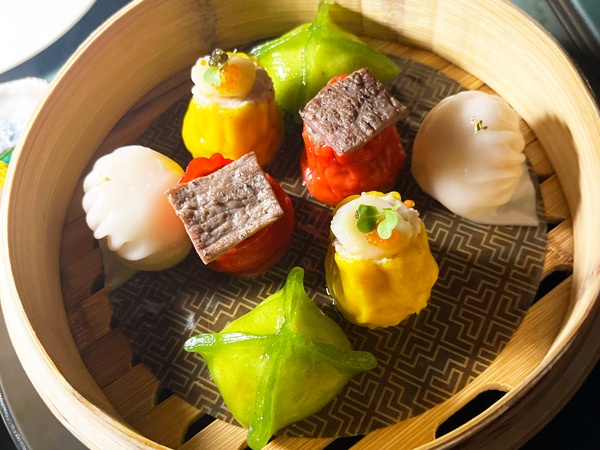 the Supreme Dim Sum at Hakkasan