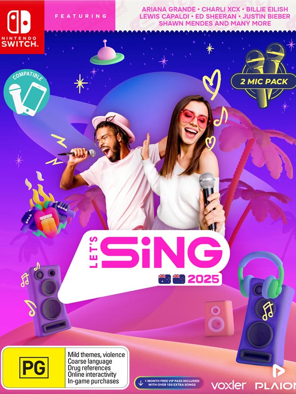 The cover of Lets Sing 2025