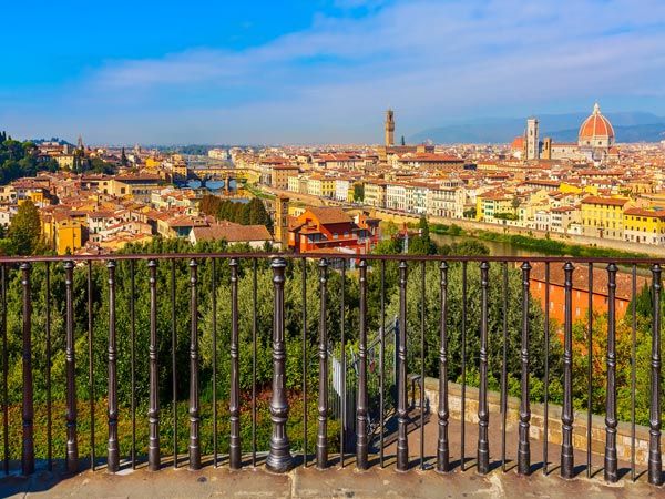 view from Piazzale Michelangelo