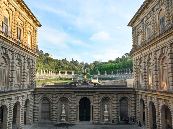 Pitti Palace view