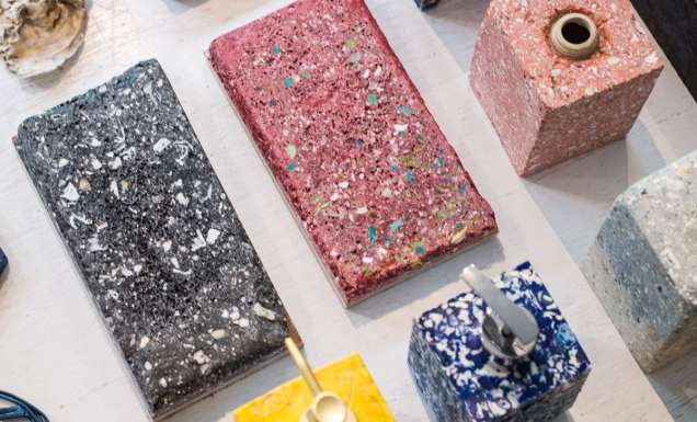 Creative homewares made from recycled waste at Bali's Waste Lab