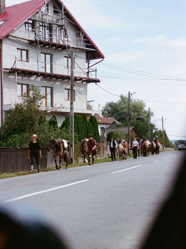 the local villagers in Corund