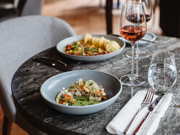 the menu at Craggy Range Winery 