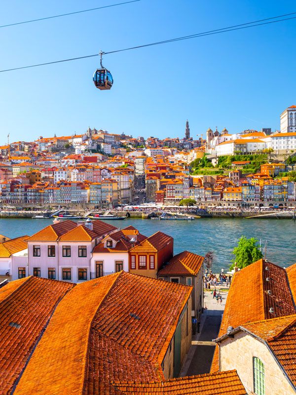 Porto on a beautiful summer day
