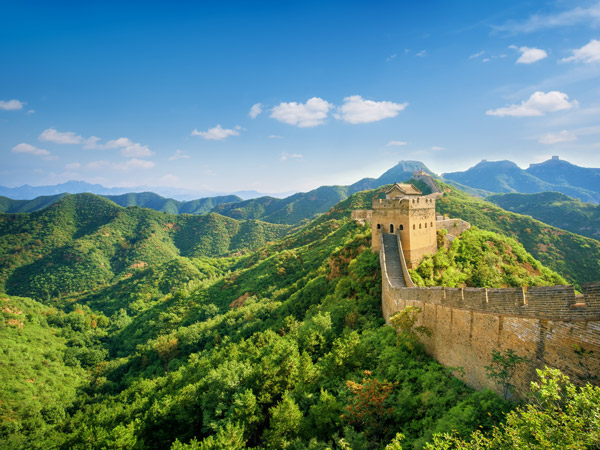 the Great Wall of China