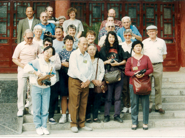 Wendy Wu's company's first tour groups to China