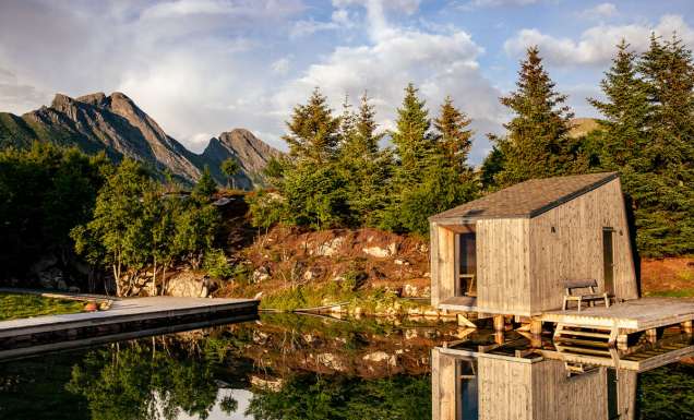 the Manshausen Island, Norway