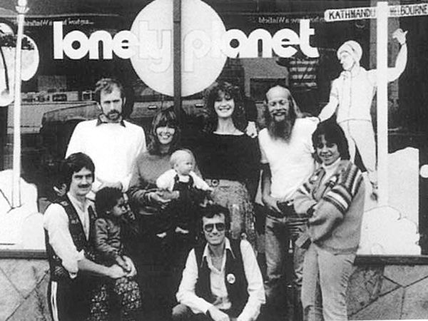 1981 Lonely Planet team at their Richmond office