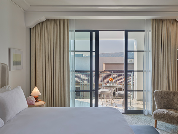 Terrace room at Maybourne