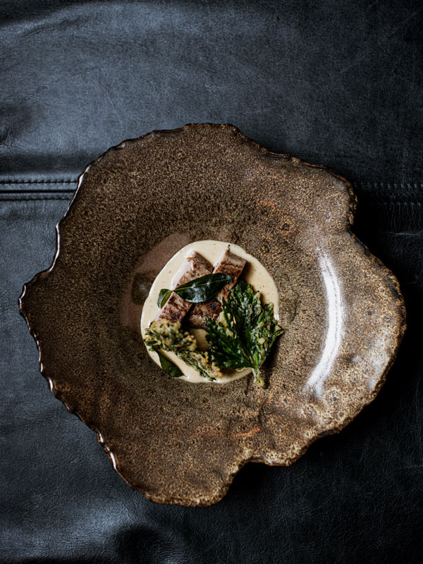 a close-up shot of a South African dish at Merchant Bar & Grill, Cape Town