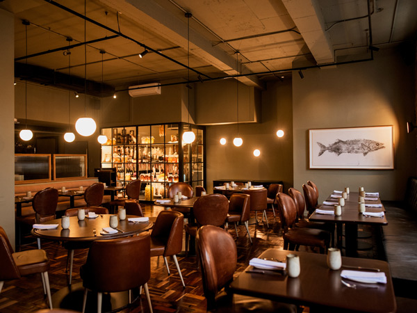 the Merchant Bar & Grill restaurant, Cape Town