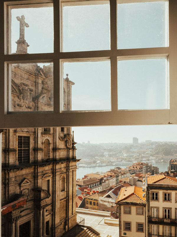 Porto through the window