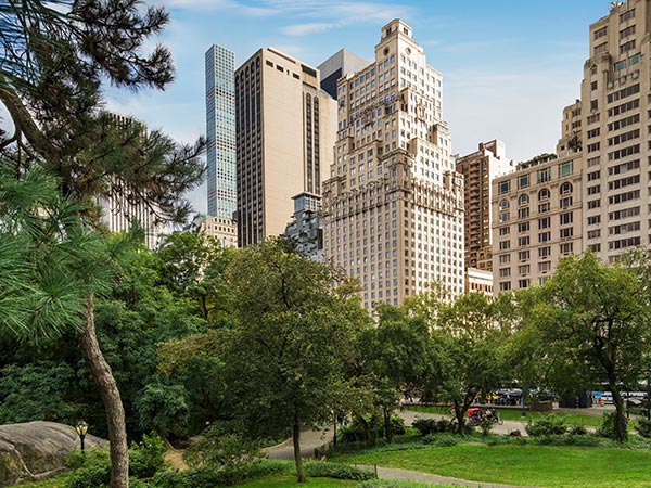 Exterior of Ritz Carlton