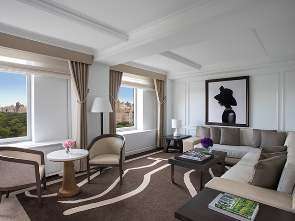 Grand Park living room suite at Ritz-Carlton