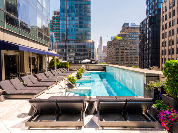 Terrace on 7 at The Dominick Hotel