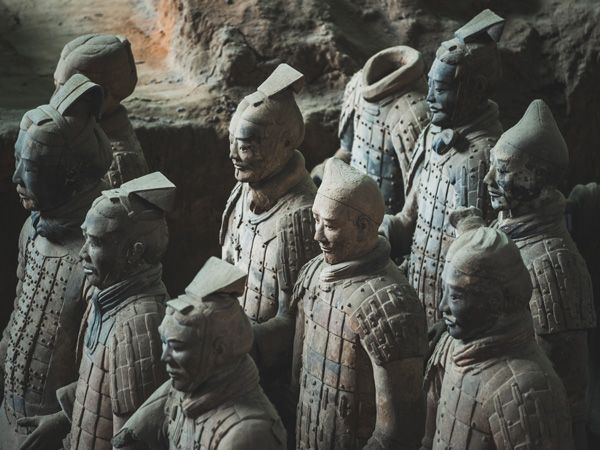 the Terracotta Army in Xi’an