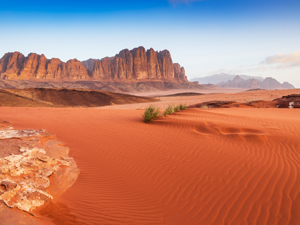 Wadi Rum in Jordan