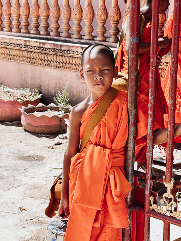 a young Buddhist