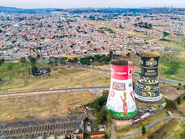 Soweto Towers in Johannesburg