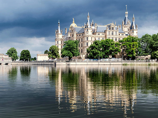 Schwerin Residence in northeast Germany