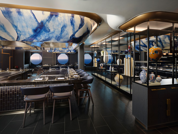 a look inside Hasuki dining space onboard NCL Viva