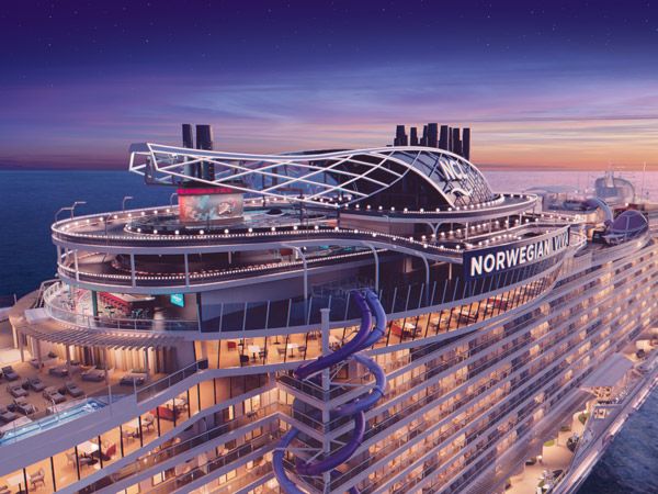 the NCL Viva Speedway at sea