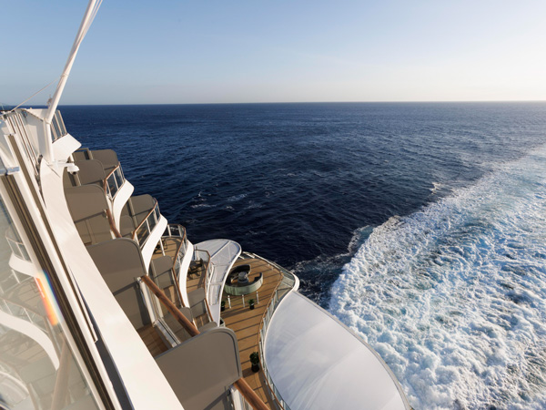 the aft of the ship, Silver Nova cruise