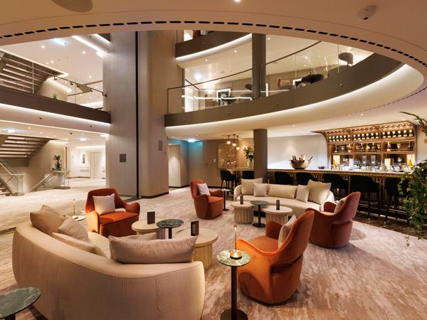 the Bar Shelter onboard Silver Nova