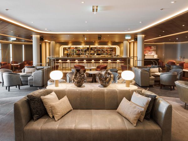 the Panorama Lounge, Silver Nova cruise